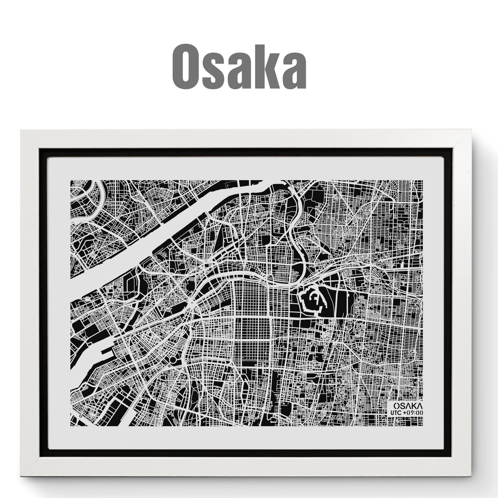 NITELANDING Orlando / Osaka Map - Lighting Decoration Art - ZERO DEGREE