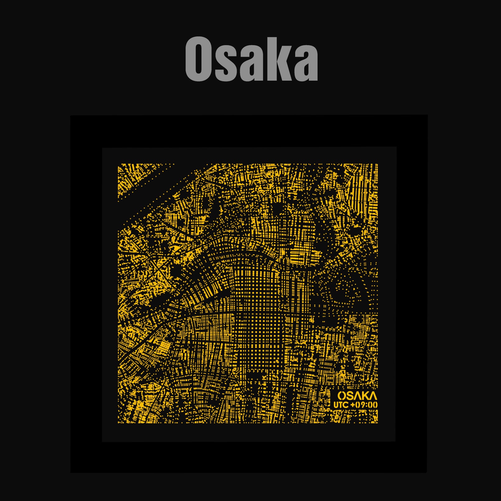 NITELANDING Orlando / Osaka Map - Lighting Decoration Art - ZERO DEGREE