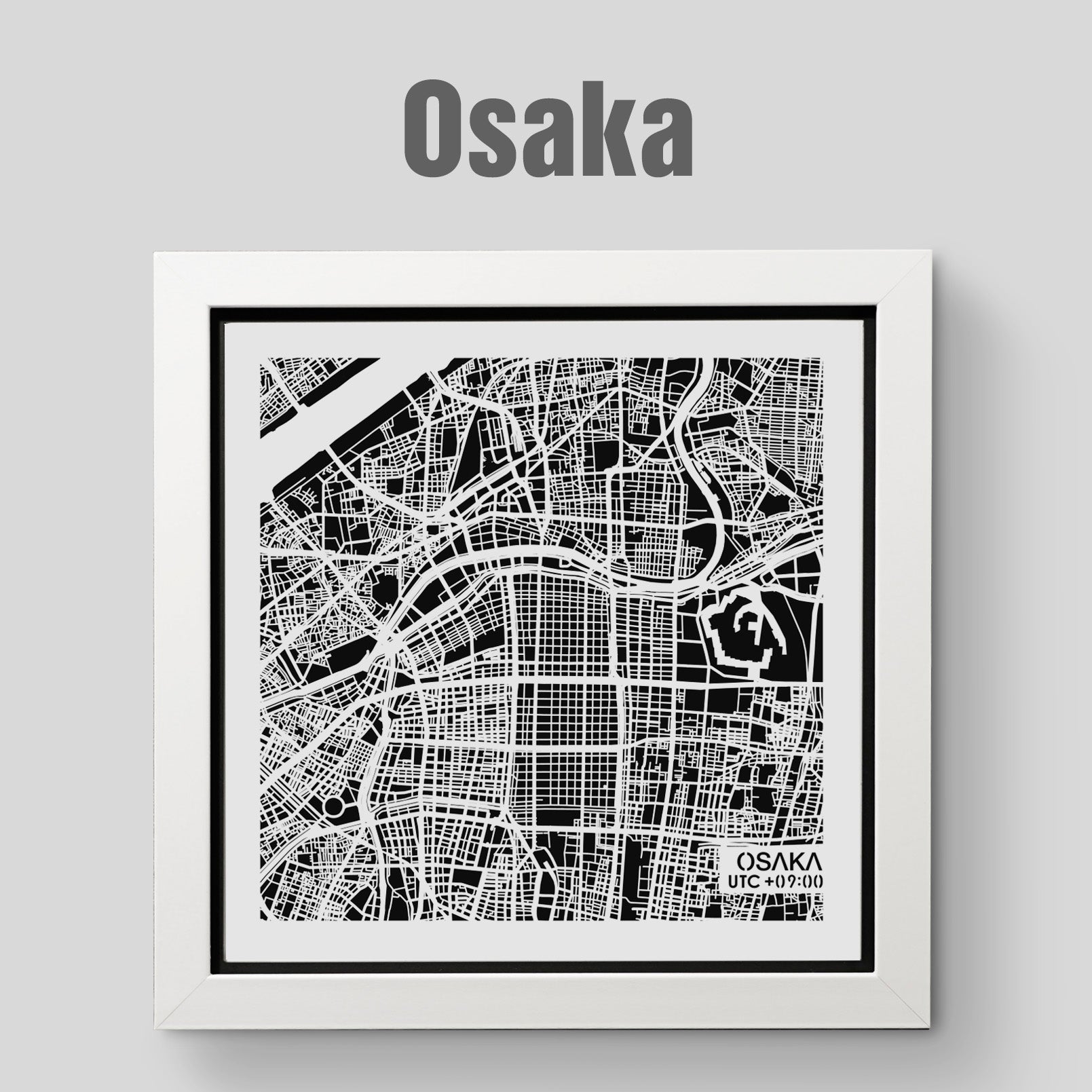 NITELANDING Orlando / Osaka Map - Lighting Decoration Art - ZERO DEGREE