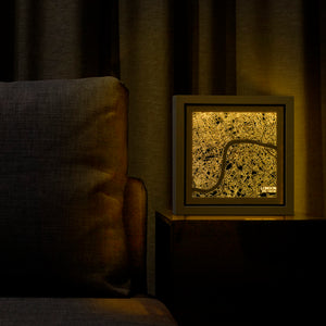 NITELANDING London Map - Lighting Decoration Art - ZERO DEGREE