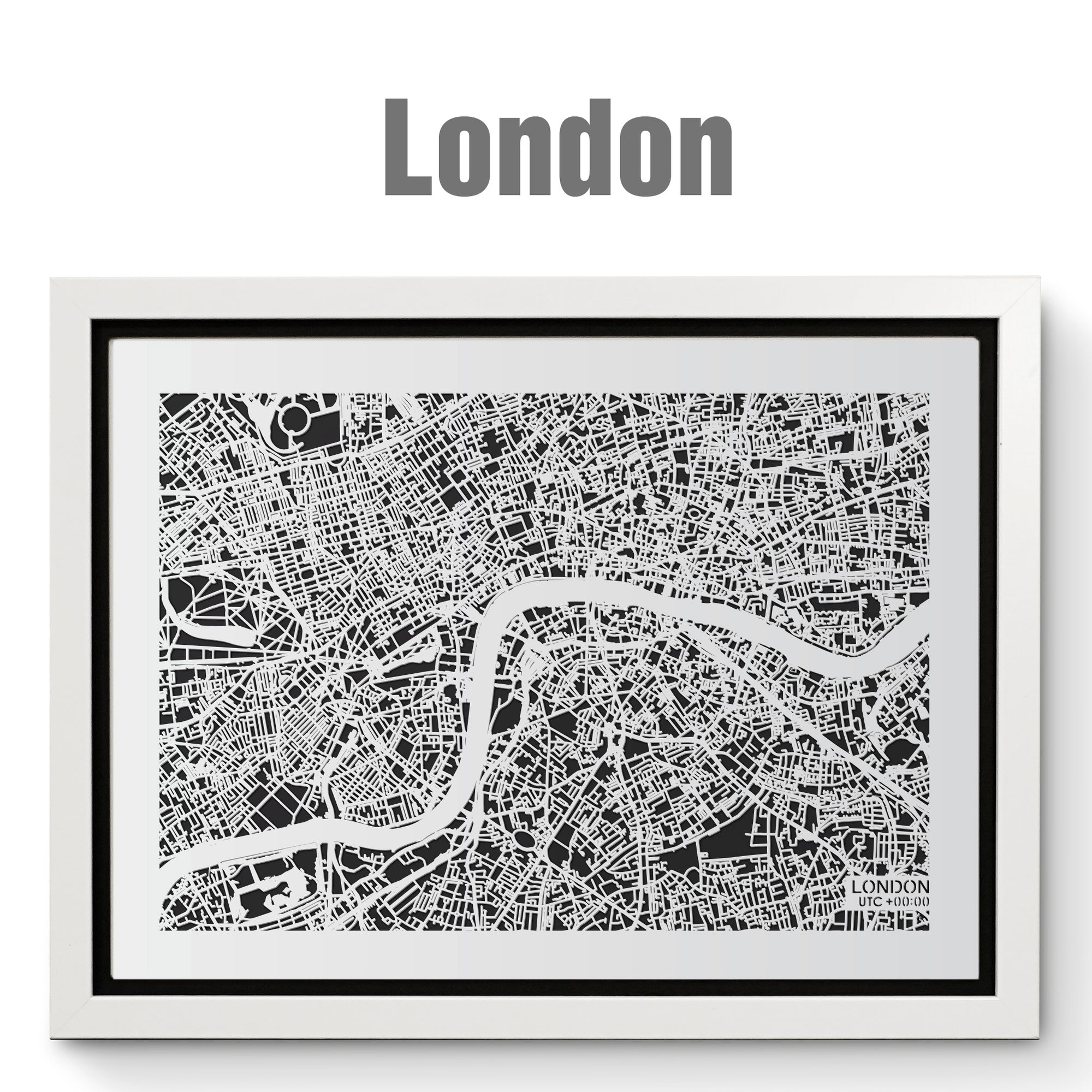 NITELANDING London Map - Lighting Decoration Art - ZERO DEGREE