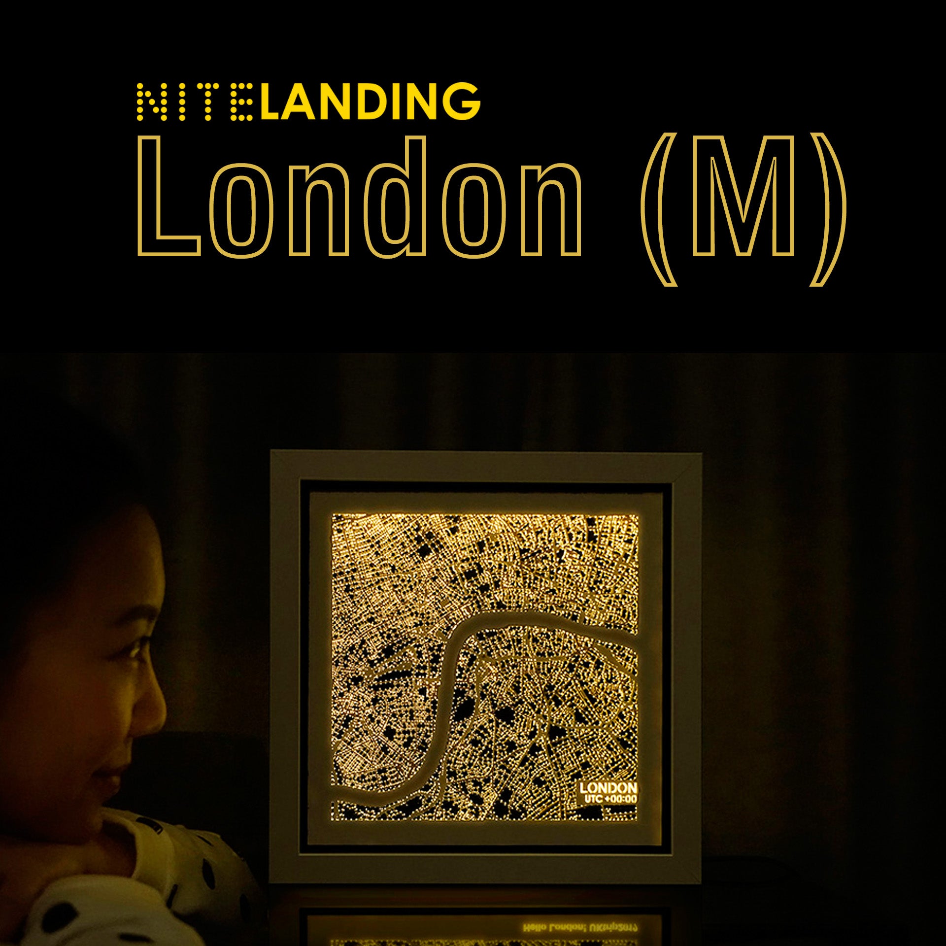 NITELANDING London Map - Lighting Decoration Art - ZERO DEGREE