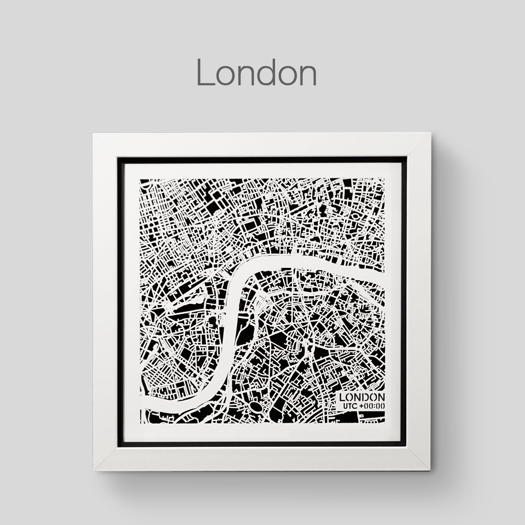 NITELANDING London Map - Lighting Decoration Art - ZERO DEGREE