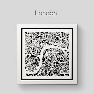 NITELANDING London Map - Lighting Decoration Art - ZERO DEGREE