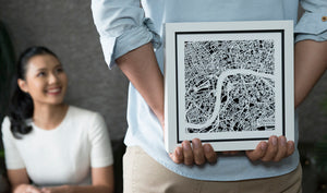 NITELANDING London Map - Lighting Decoration Art - ZERO DEGREE