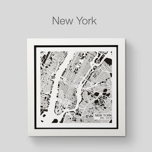 NITELANDING New York Map - Lighting Decoration Art - ZERO DEGREE