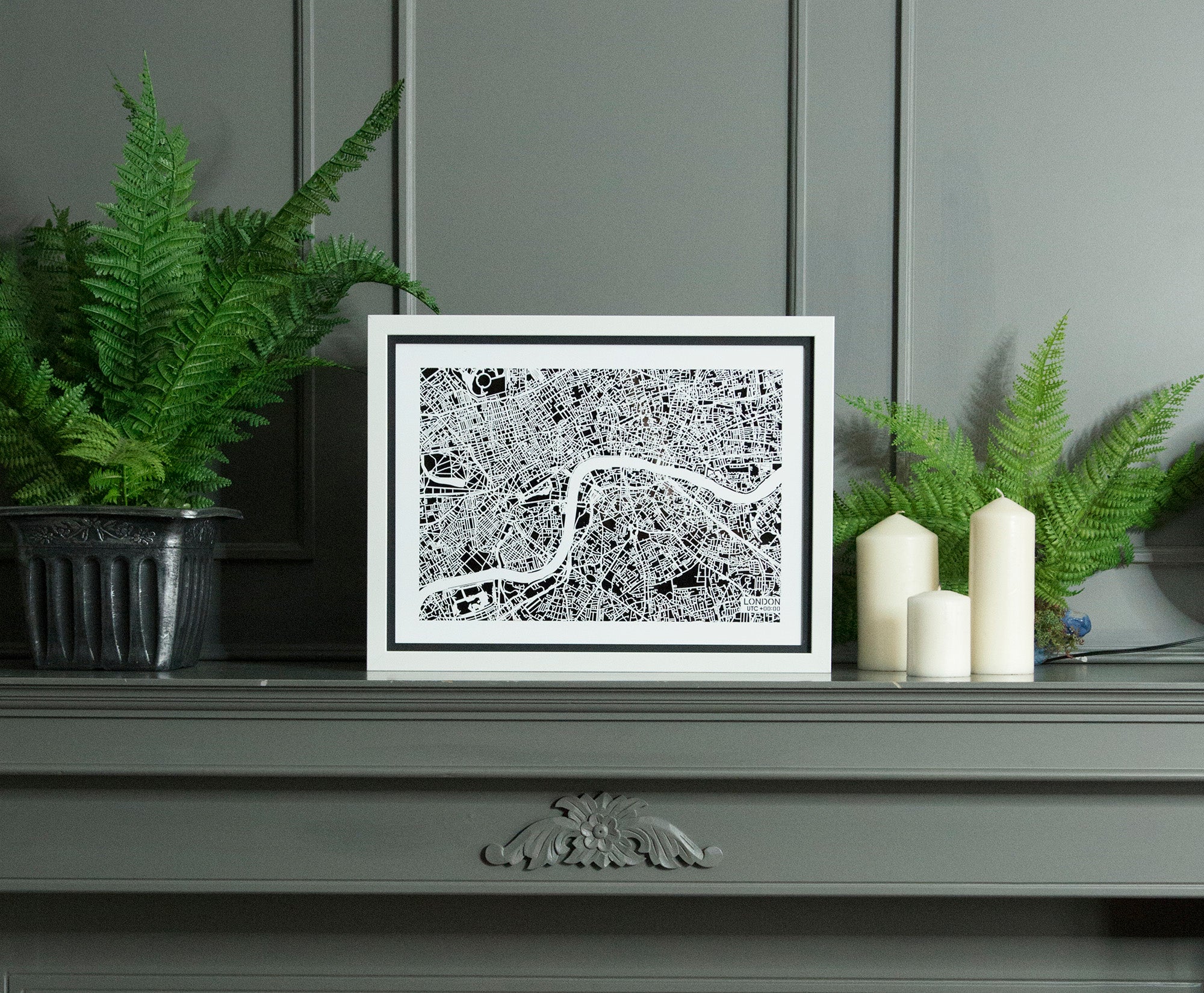 NITELANDING London Map - Lighting Decoration Art - ZERO DEGREE