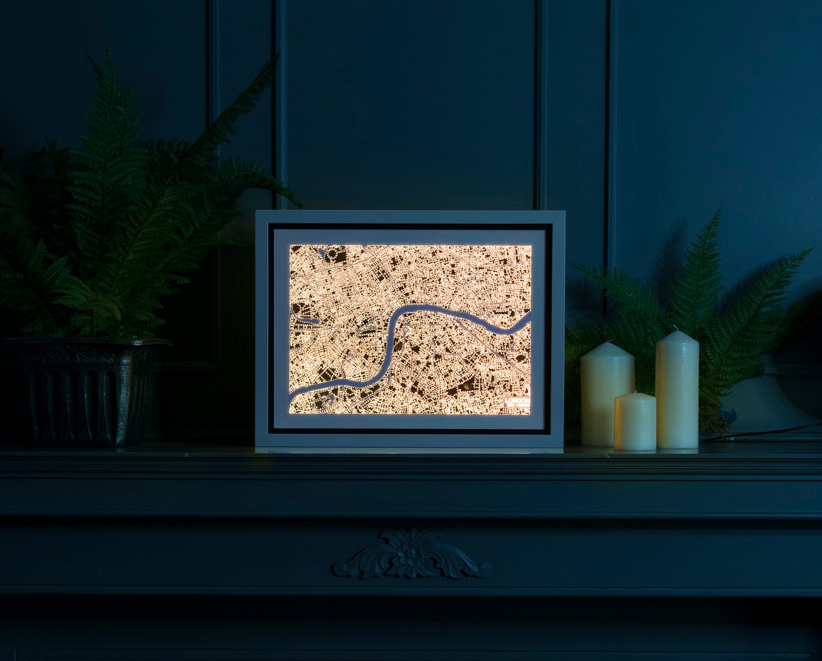 NITELANDING London Map - Lighting Decoration Art - ZERO DEGREE