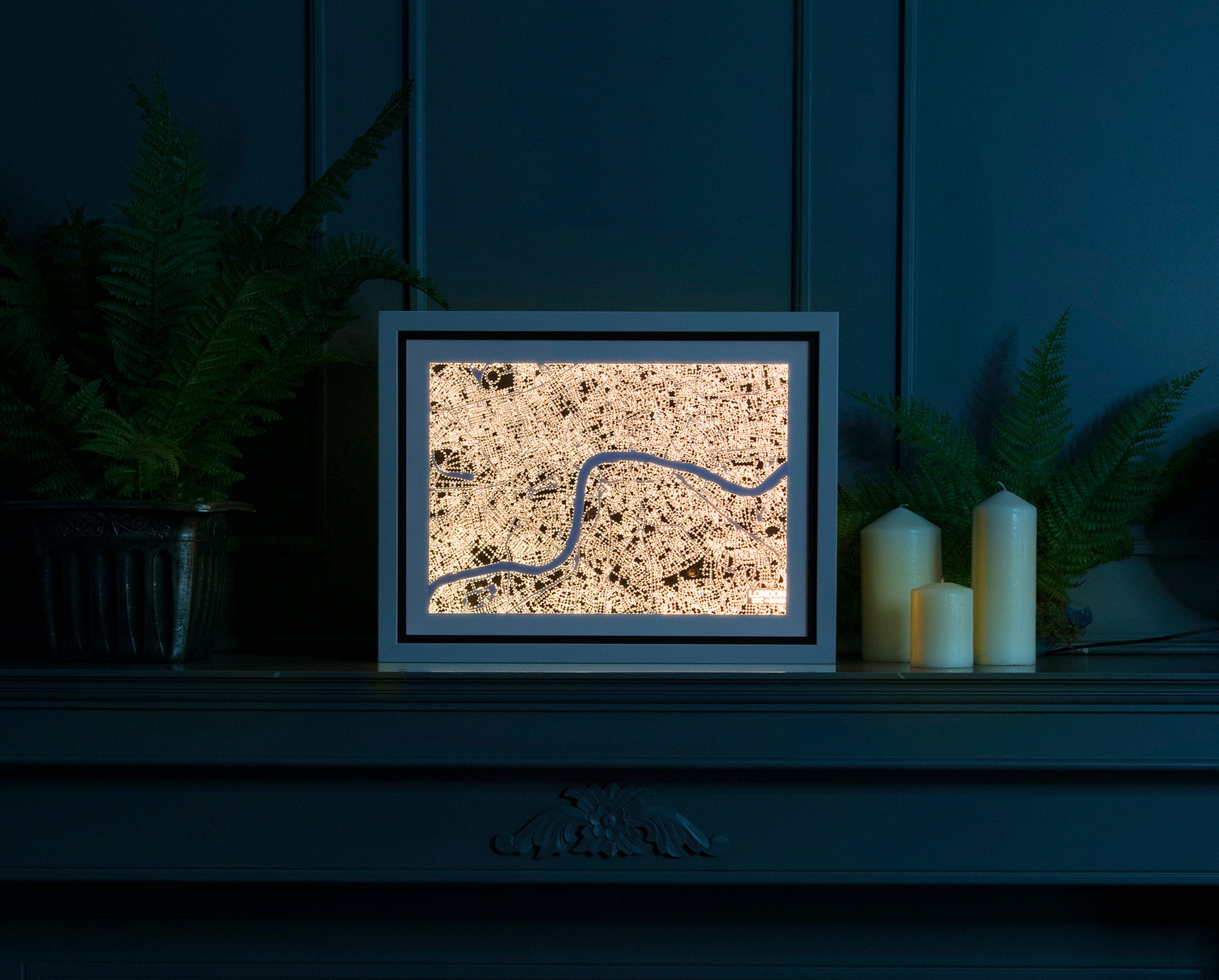 NITELANDING London Map - Lighting Decoration Art - ZERO DEGREE