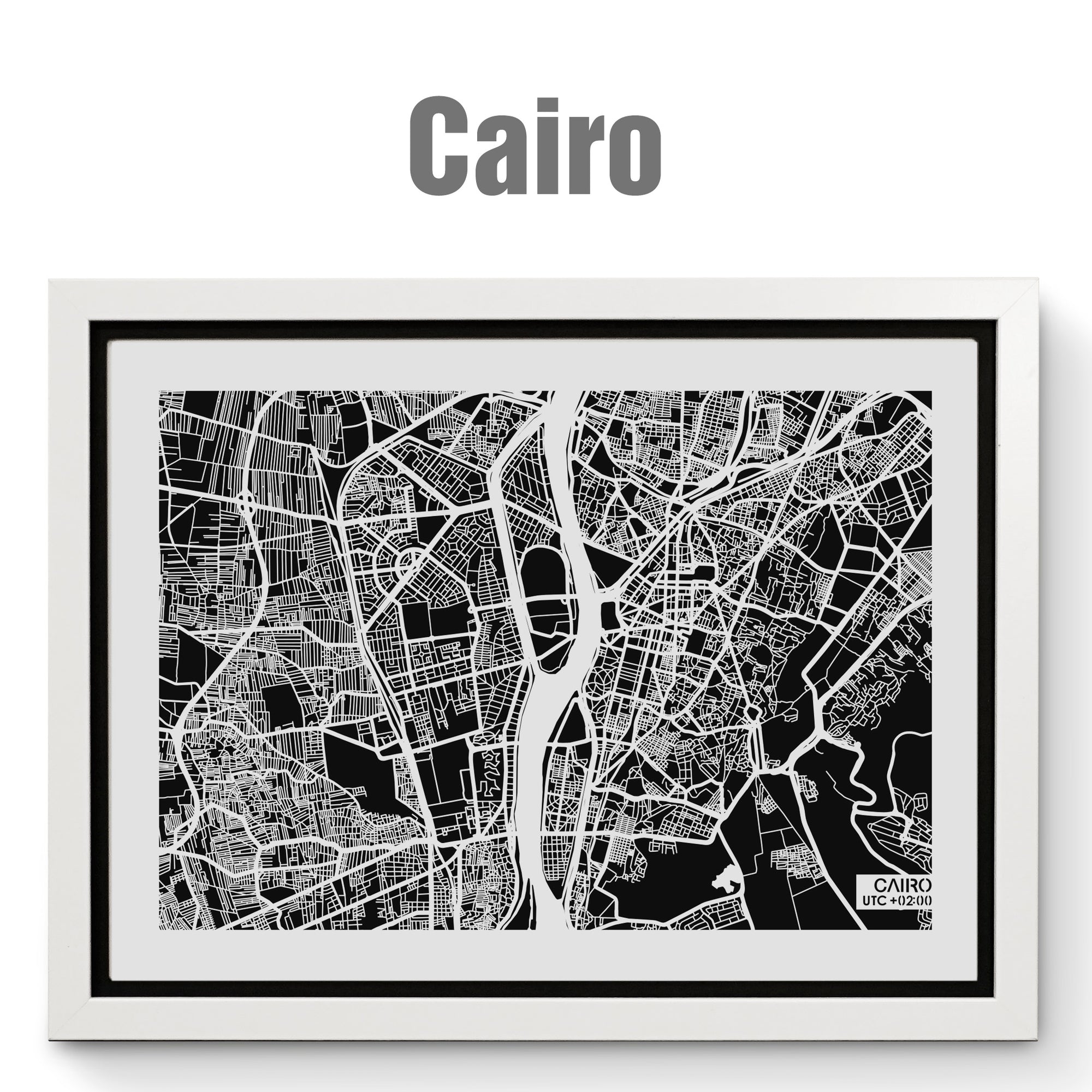 NITELANDING Cairo Map - Lighting Decoration Art - ZERO DEGREE