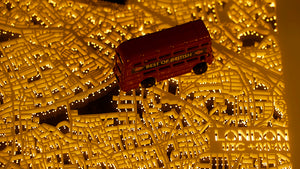 NITELANDING London Map - Lighting Decoration Art - ZERO DEGREE