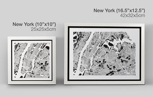 NITELANDING New York Map - Lighting Decoration Art - ZERO DEGREE