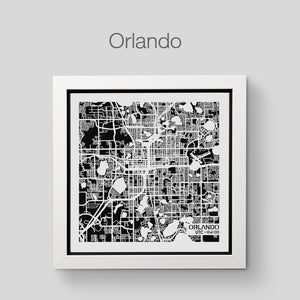 NITELANDING Orlando Map - Lighting Decoration Art - ZERO DEGREE