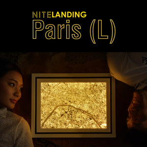 NITELANDING Paris Map - Lighting Decoration Art - ZERO DEGREE