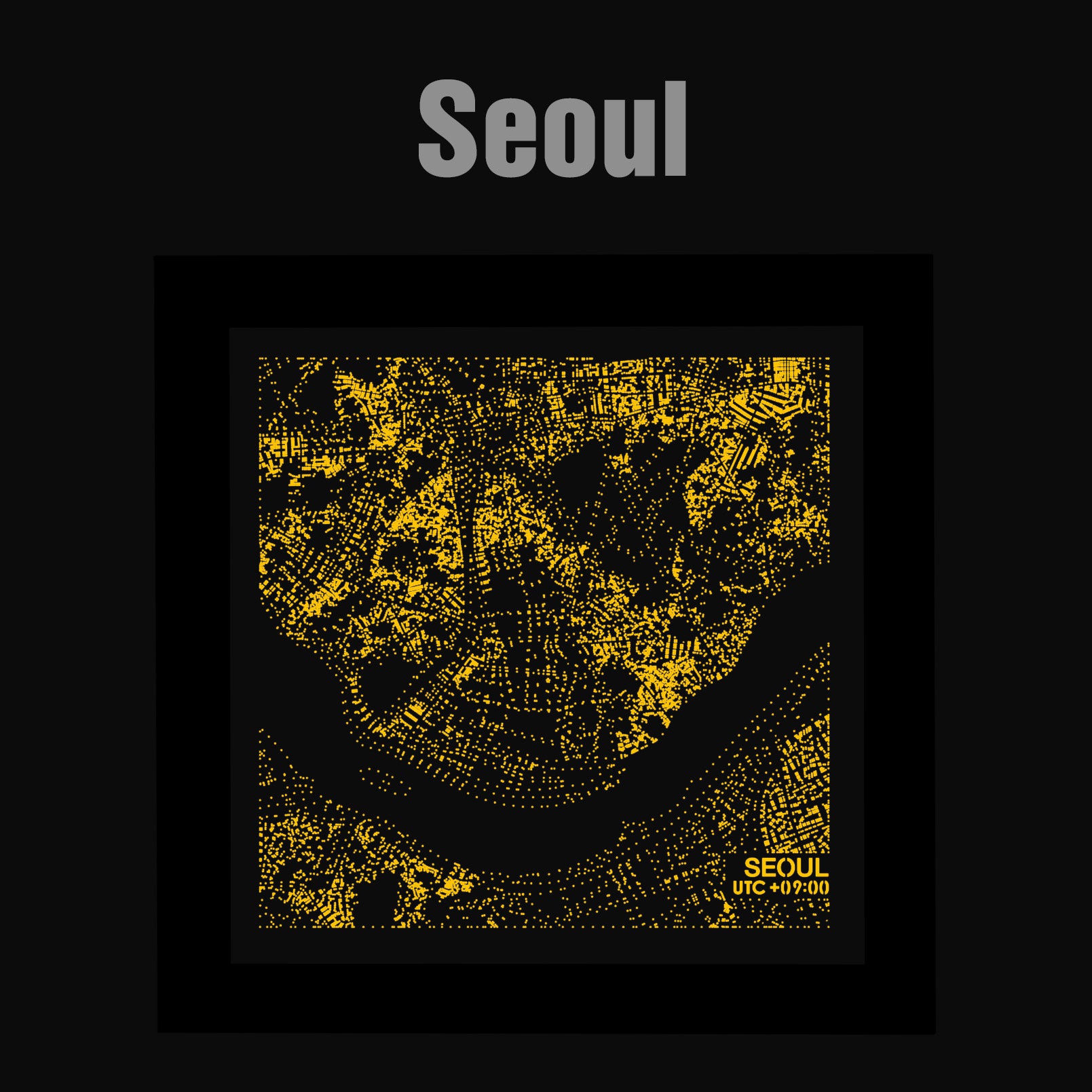 NITELANDING Seoul Map - Lighting Decoration Art - ZERO DEGREE