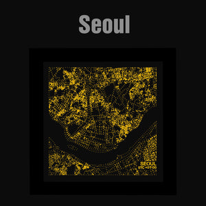 NITELANDING Seoul Map - Lighting Decoration Art - ZERO DEGREE