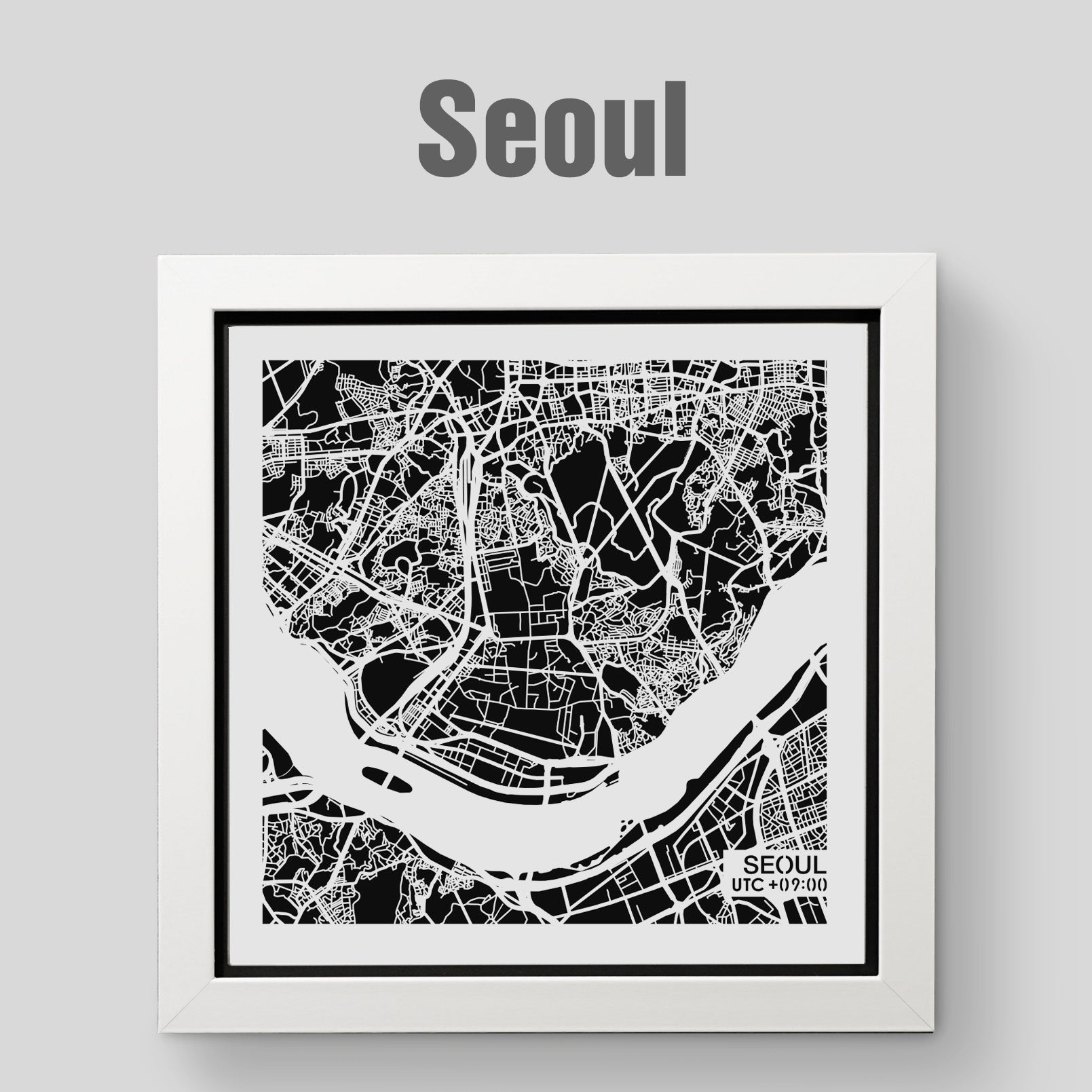 NITELANDING Seoul Map - Lighting Decoration Art - ZERO DEGREE