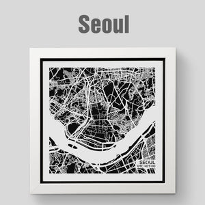 NITELANDING Seoul Map - Lighting Decoration Art - ZERO DEGREE
