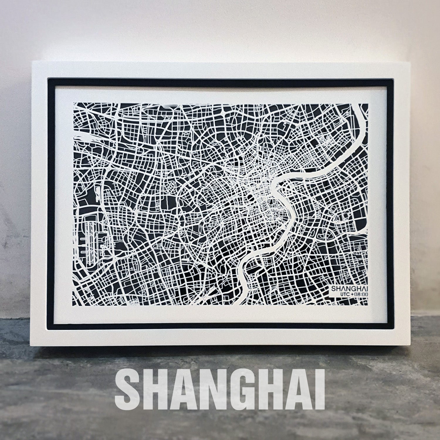 NITELANDING Shanghai Map - Lighting Decoration Art - ZERO DEGREE