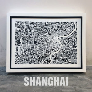 NITELANDING Shanghai Map - Lighting Decoration Art - ZERO DEGREE
