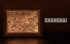 NITELANDING Shanghai Map - Lighting Decoration Art - ZERO DEGREE