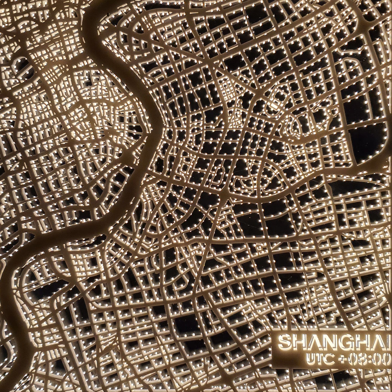 NITELANDING Shanghai Map - Lighting Decoration Art - ZERO DEGREE