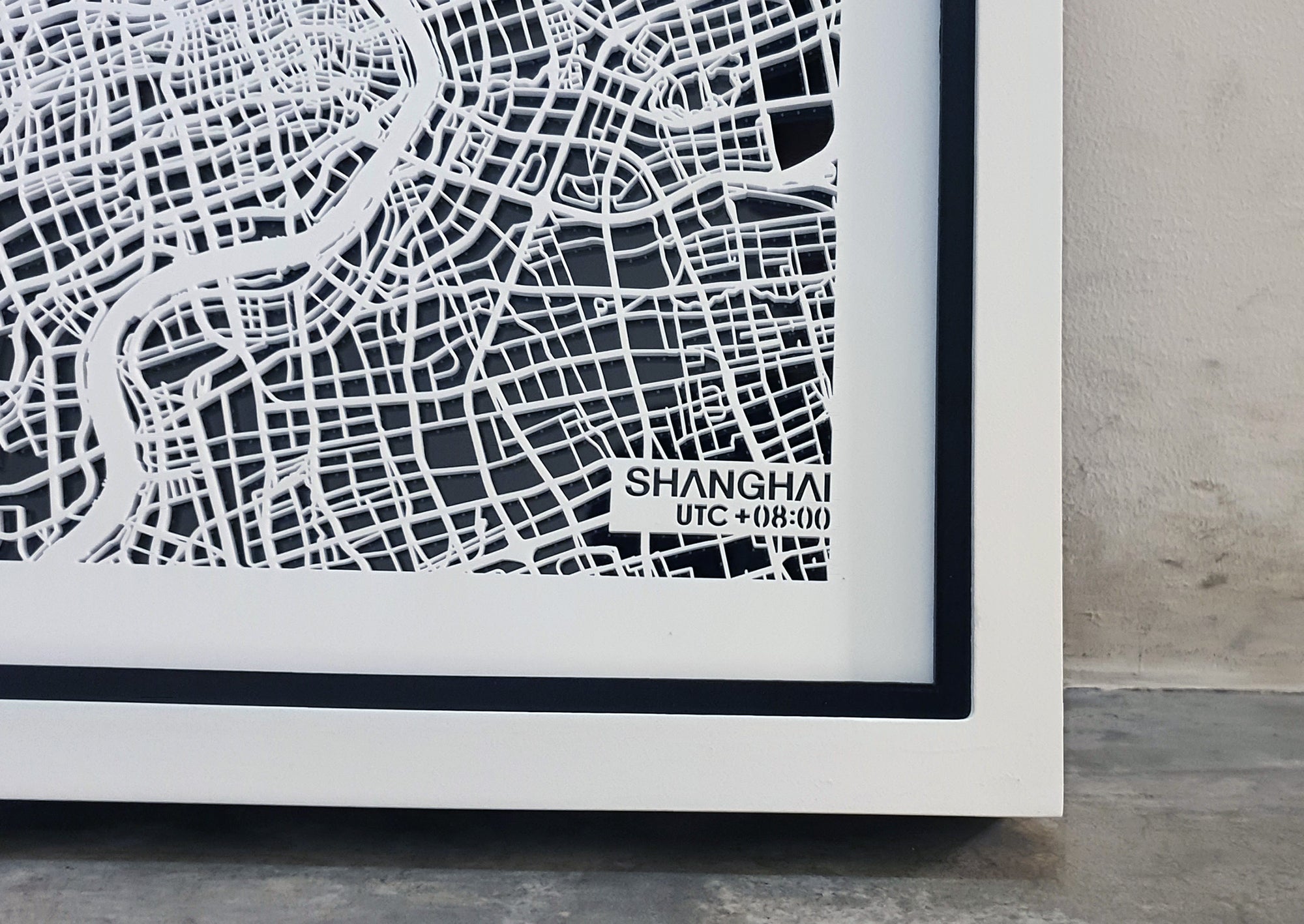 NITELANDING Shanghai Map - Lighting Decoration Art - ZERO DEGREE