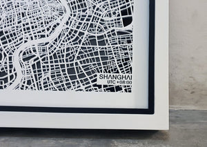 NITELANDING Shanghai Map - Lighting Decoration Art - ZERO DEGREE