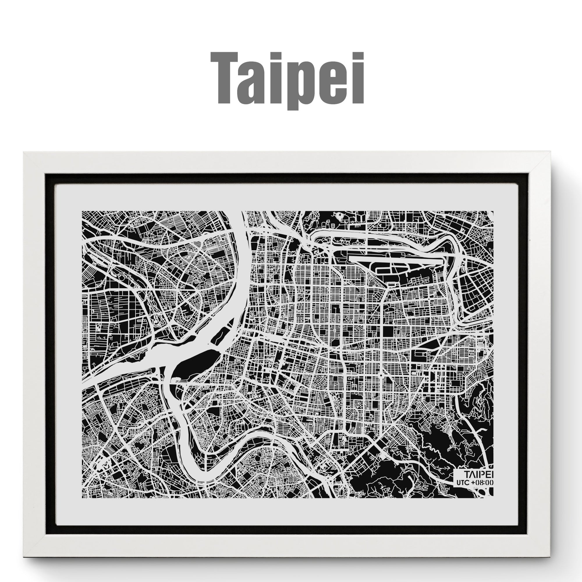 NITELANDING Taipei Map - Lighting Decoration Art - ZERO DEGREE