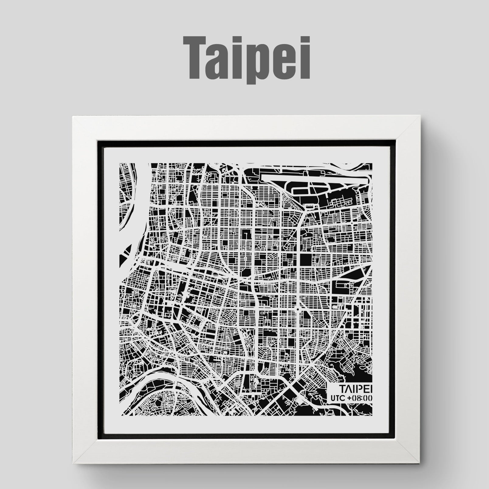 NITELANDING Taipei Map - Lighting Decoration Art - ZERO DEGREE