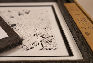 NITELANDING Tokyo Map - Lighting Decoration Art - ZERO DEGREE