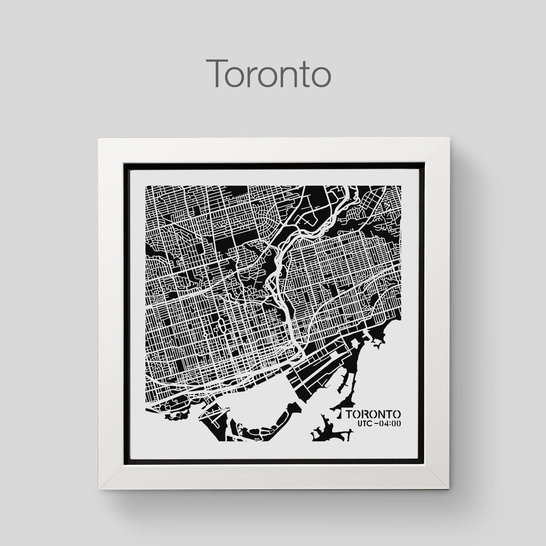NITELANDING Toronto Map - Lighting Decoration Art - ZERO DEGREE