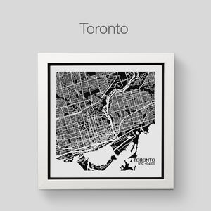 NITELANDING Toronto Map - Lighting Decoration Art - ZERO DEGREE