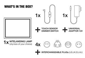 NITELANDING Tokyo Map - Lighting Decoration Art - ZERO DEGREE