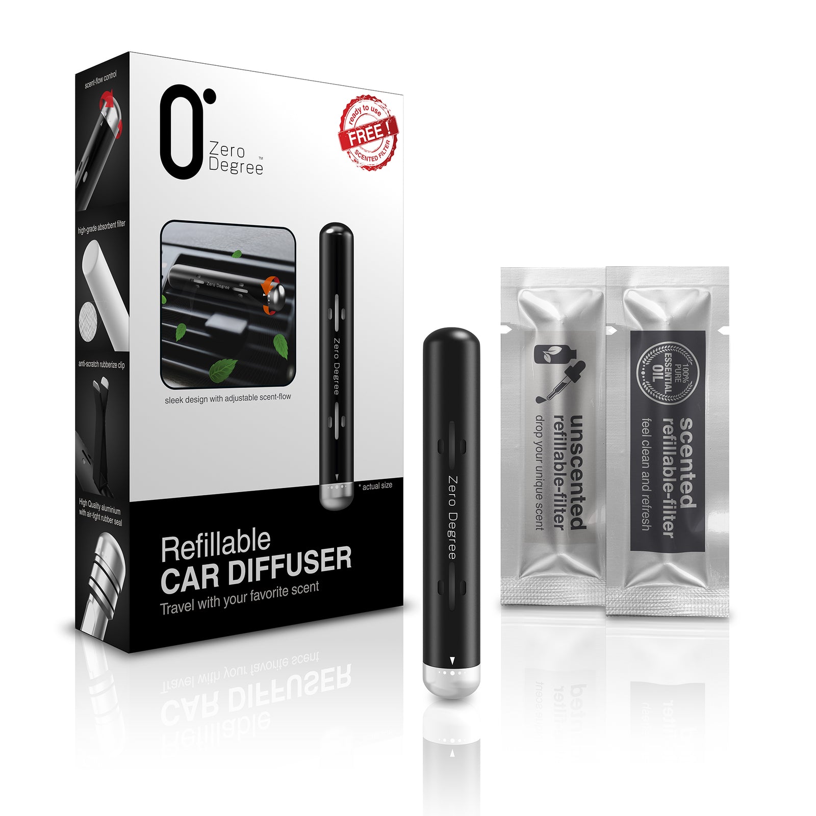 ZERO DEGREE: Car Diffuser - ZERO DEGREE